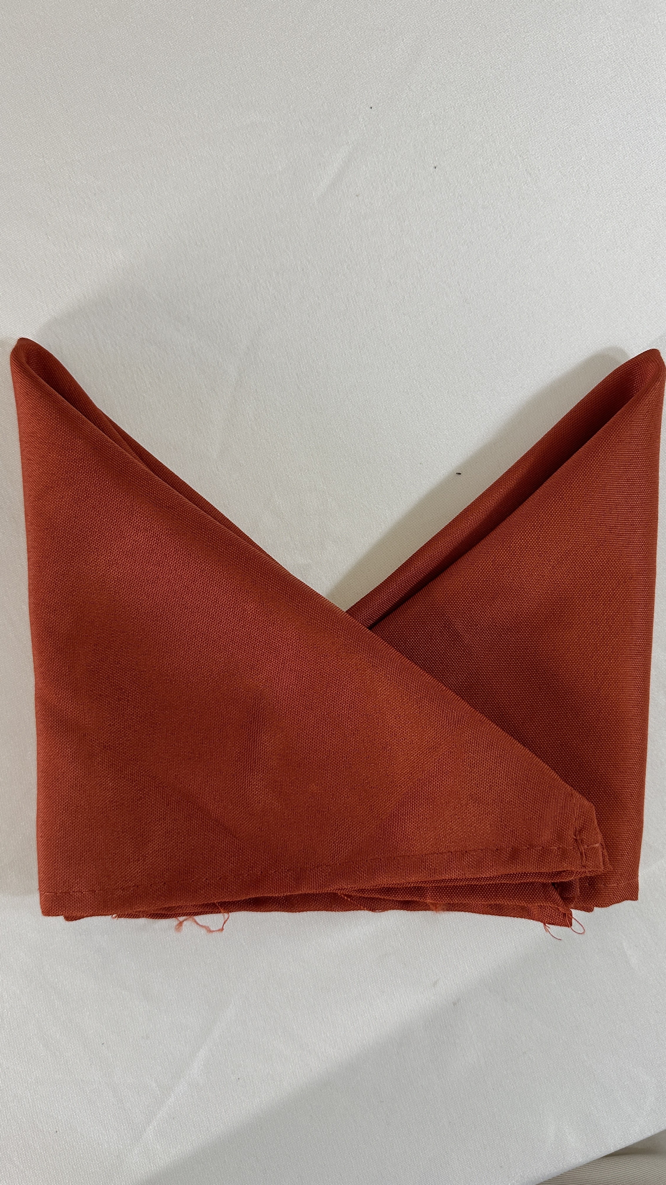 Burnt Orange Cloth Napkin