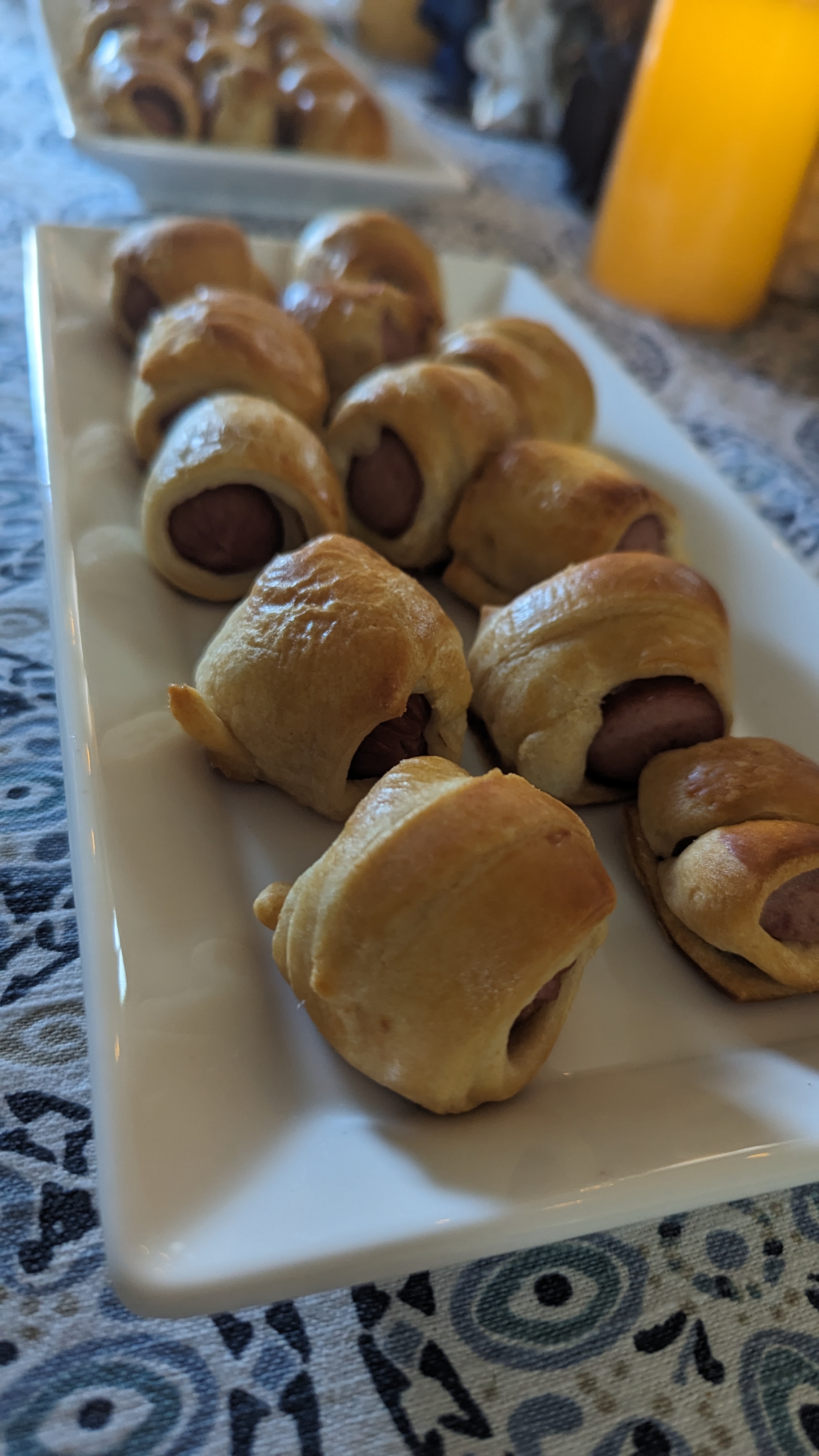 Rectangular Porcelain Serving Platters