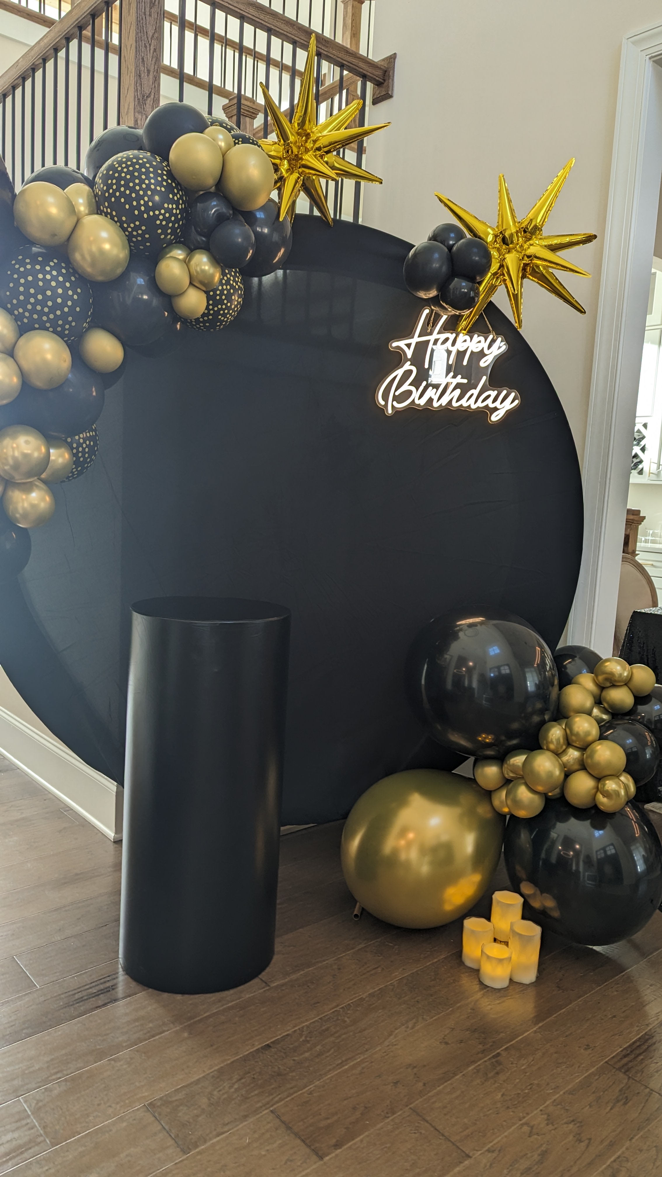 Cylinder Display Stands