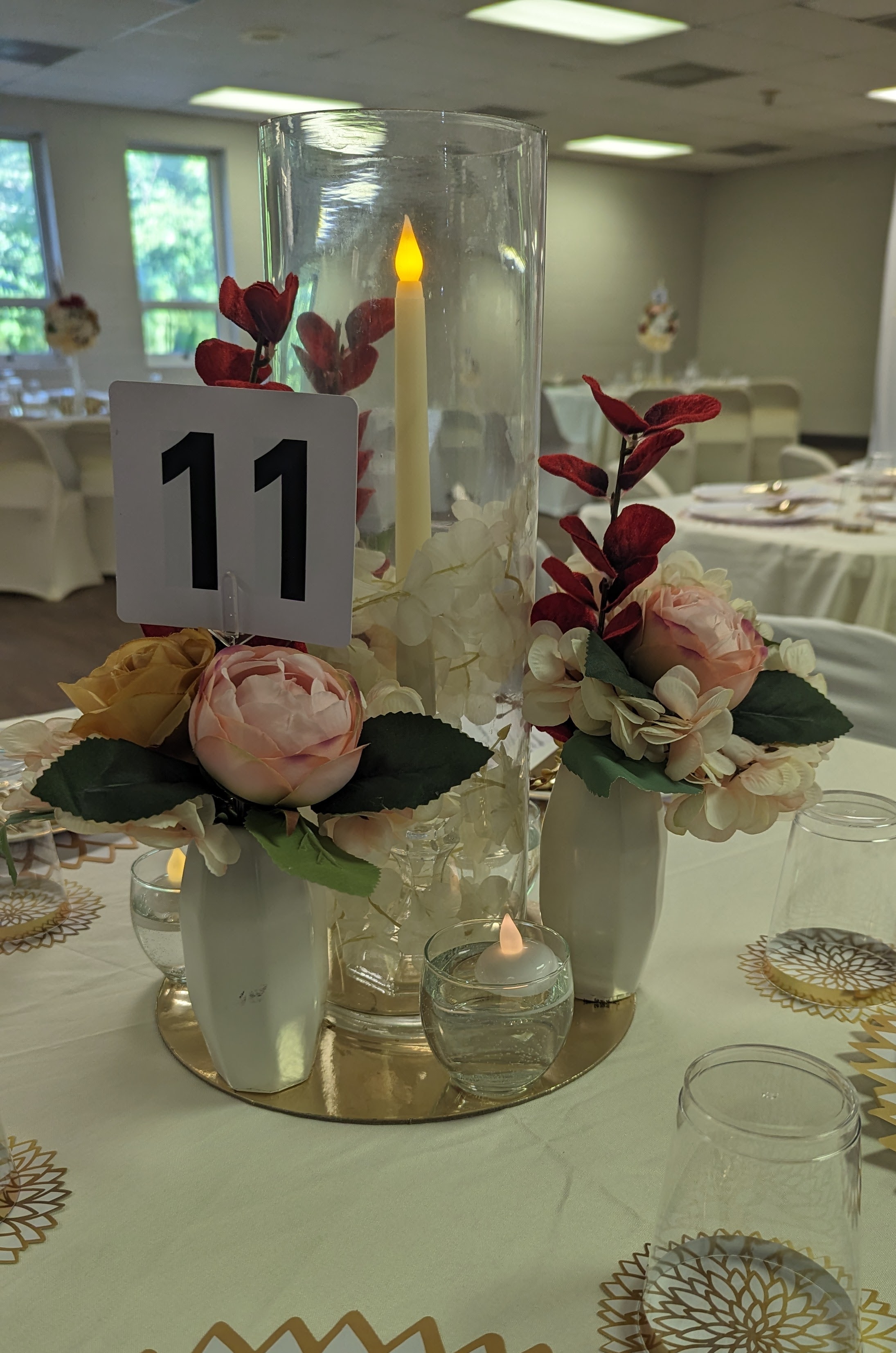 White Ceramic Bud Vase