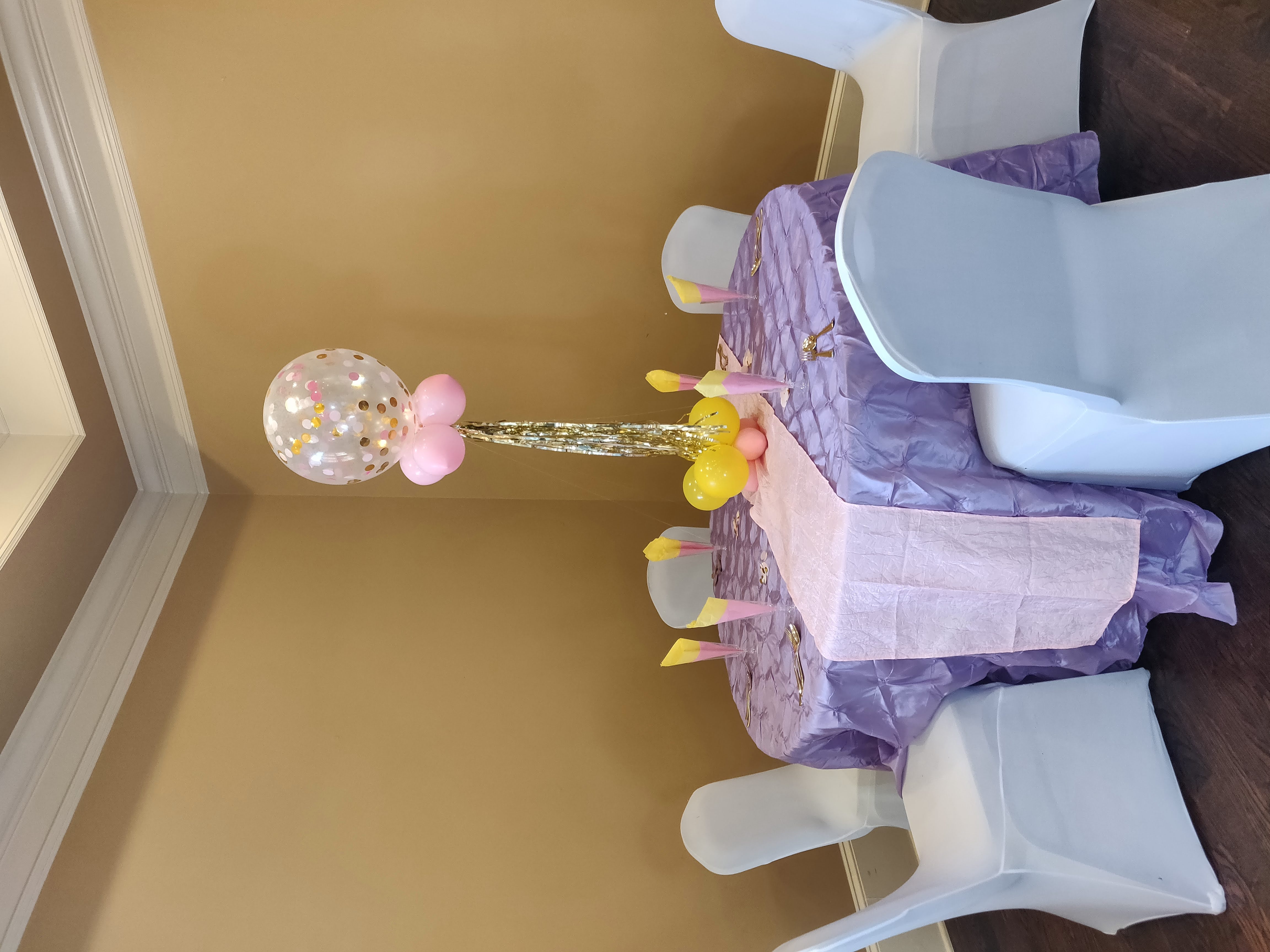 White Stretch Chair Cover