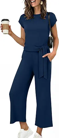 Casual Wide Leg Jumpsuit
