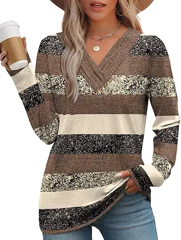 Casual Striped Knit Sweater