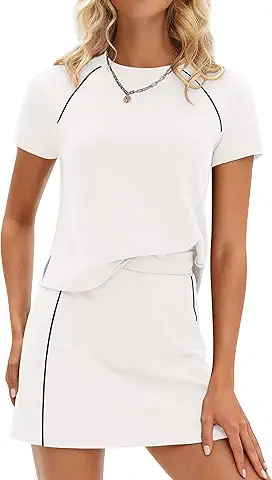 Chic White Two-Piece Set