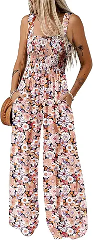 Floral Wide Leg Jumpsuit