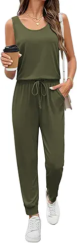 Casual Sleeveless Jumpsuit