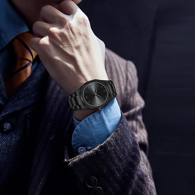 Arabic Aura Watch – Bold Black Edition