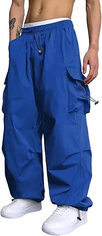 Men's Blue Cargo Pants