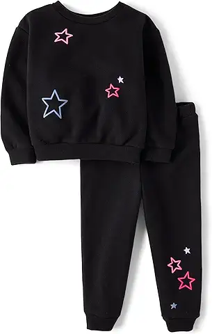 Kids Star Print Sweatshirt Set
