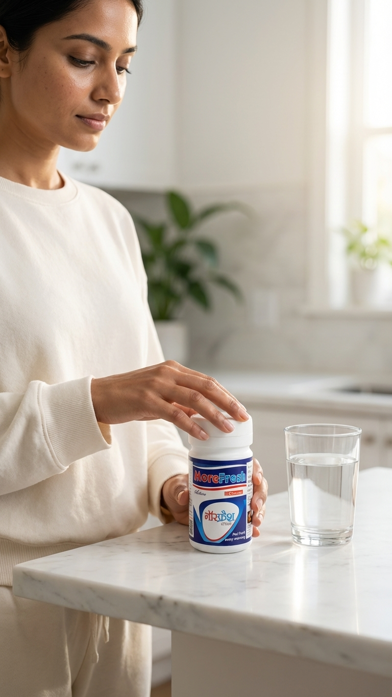 MAHARSHI CHYAVANA More Fresh Churna | Ayurvedic Digestive Laxative for Acidity, Gas, & Constipation Relief | 70g 