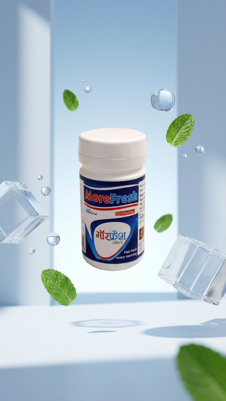 MAHARSHI CHYAVANA More Fresh Churna | Ayurvedic Digestive Laxative for Acidity, Gas, & Constipation Relief | 70g 