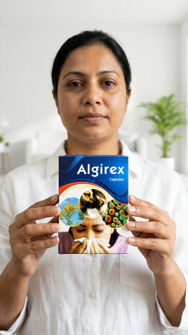 MAHARSHI CHYAVANA Algirex Ayurvedic Anti-Allergy Capsules — 60 Capsules