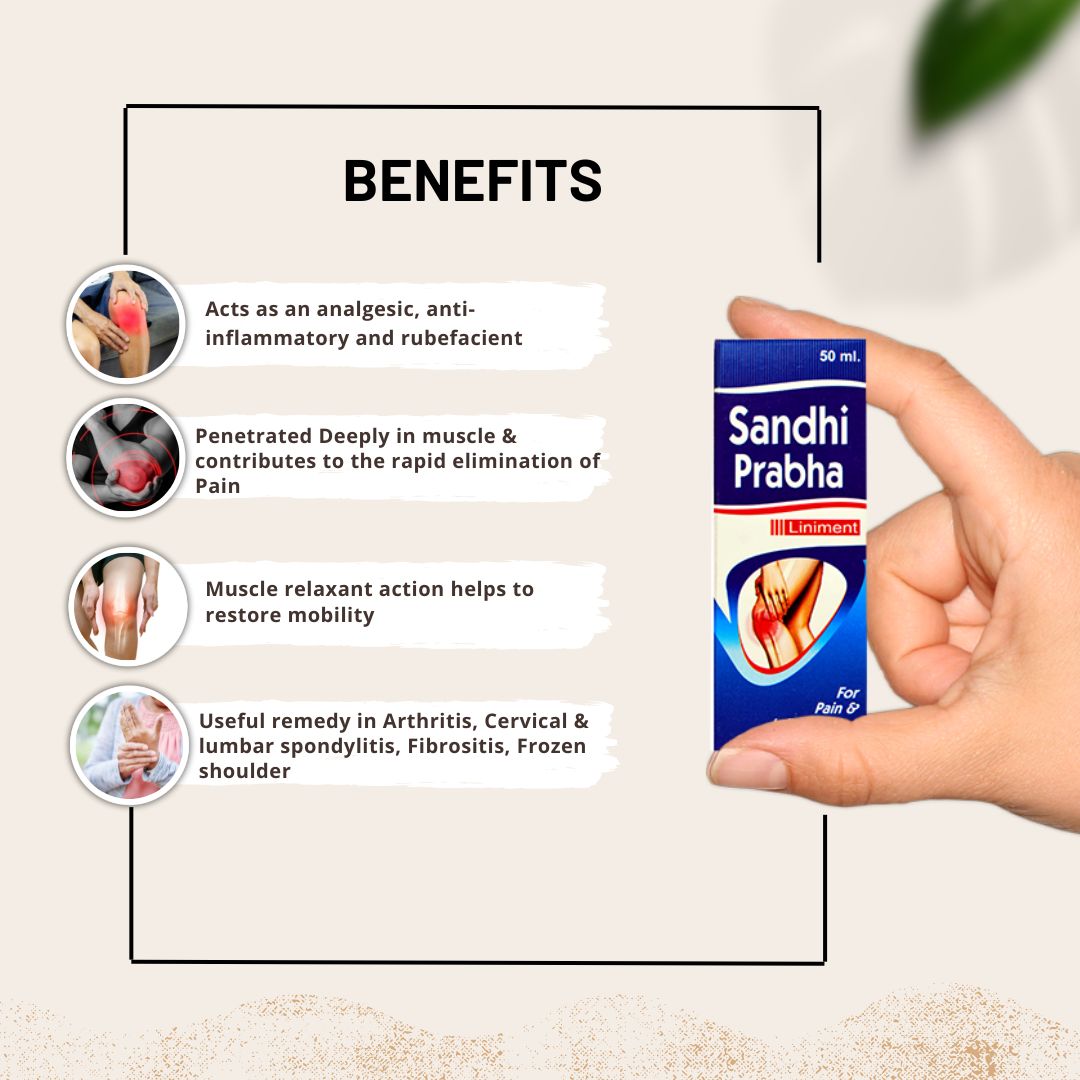 MAHARSHI CHYAVANA Sandhi Prabha Pain Relief Liniment | | 100ml