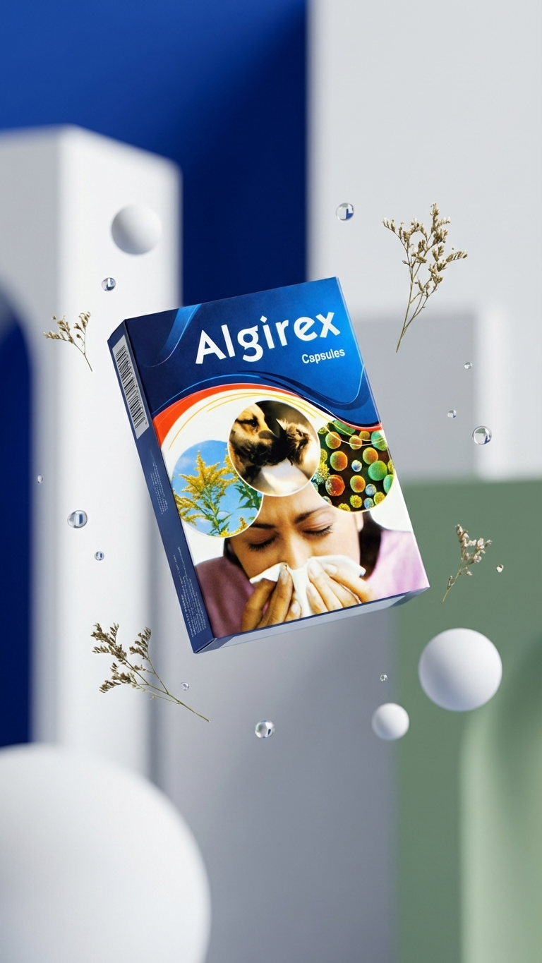 MAHARSHI CHYAVANA Algirex Ayurvedic Anti-Allergy Capsules — 60 Capsules