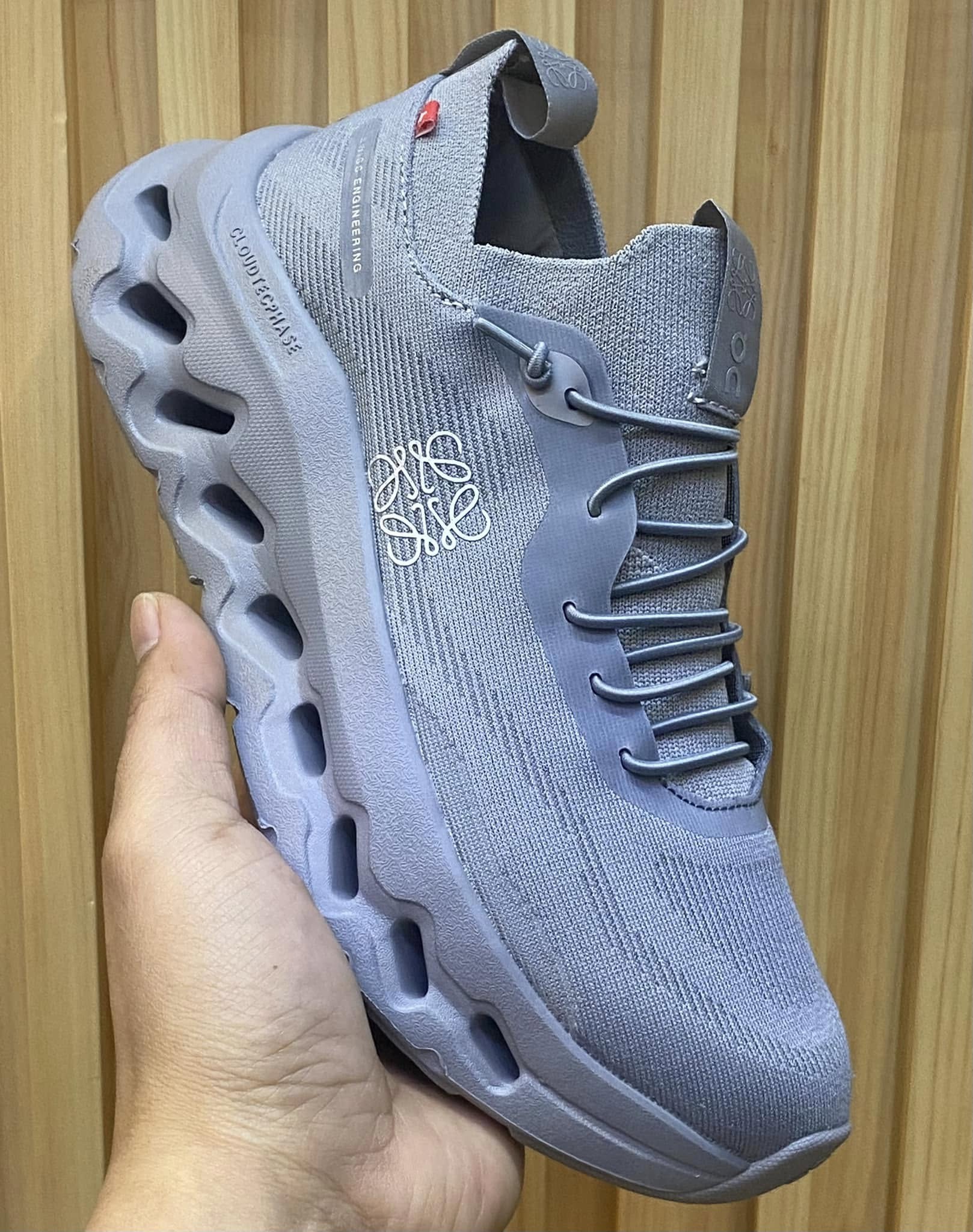 On x Loewe Cloudtilt Slate Gray Sneakers