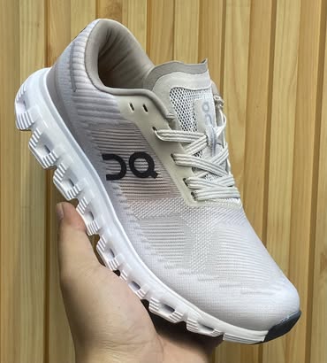 On Cloud 6 white brown Sneakers