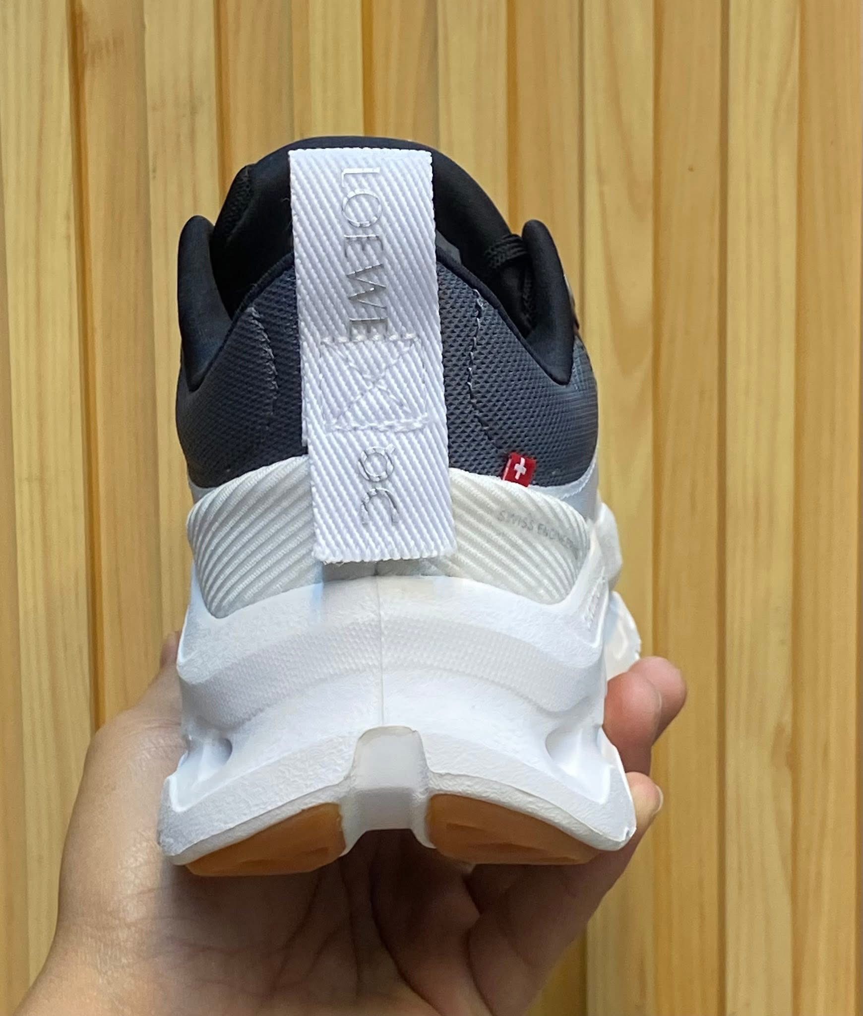 On x Loewe Cloudtilt 2 White Black Sneakers