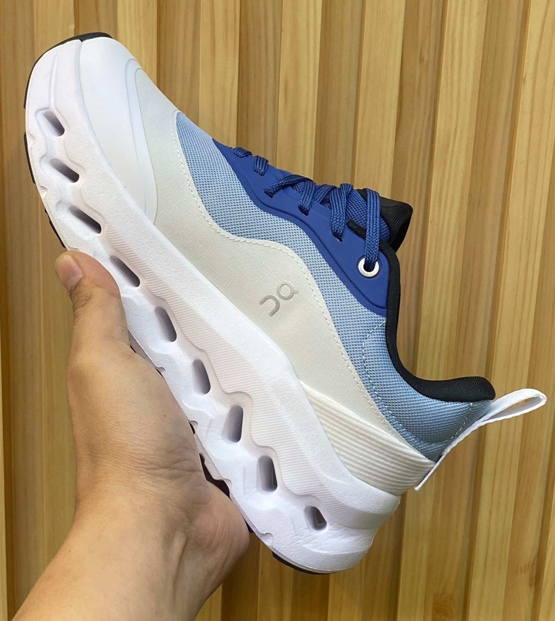On x Loewe Cloudtilt 2 White Blue Sneakers