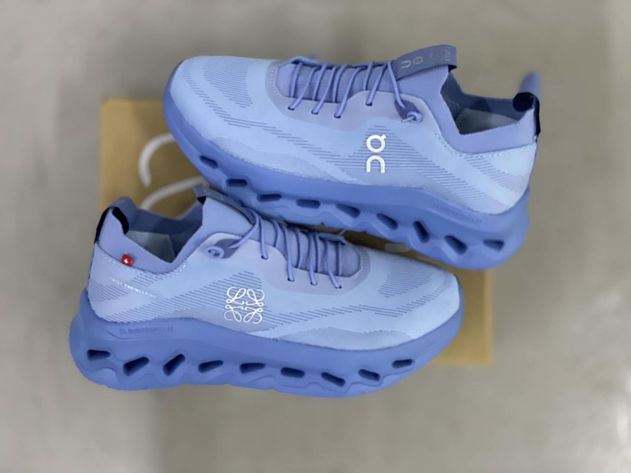 On x Loewe Cloudtilt Electric Blue Sneakers