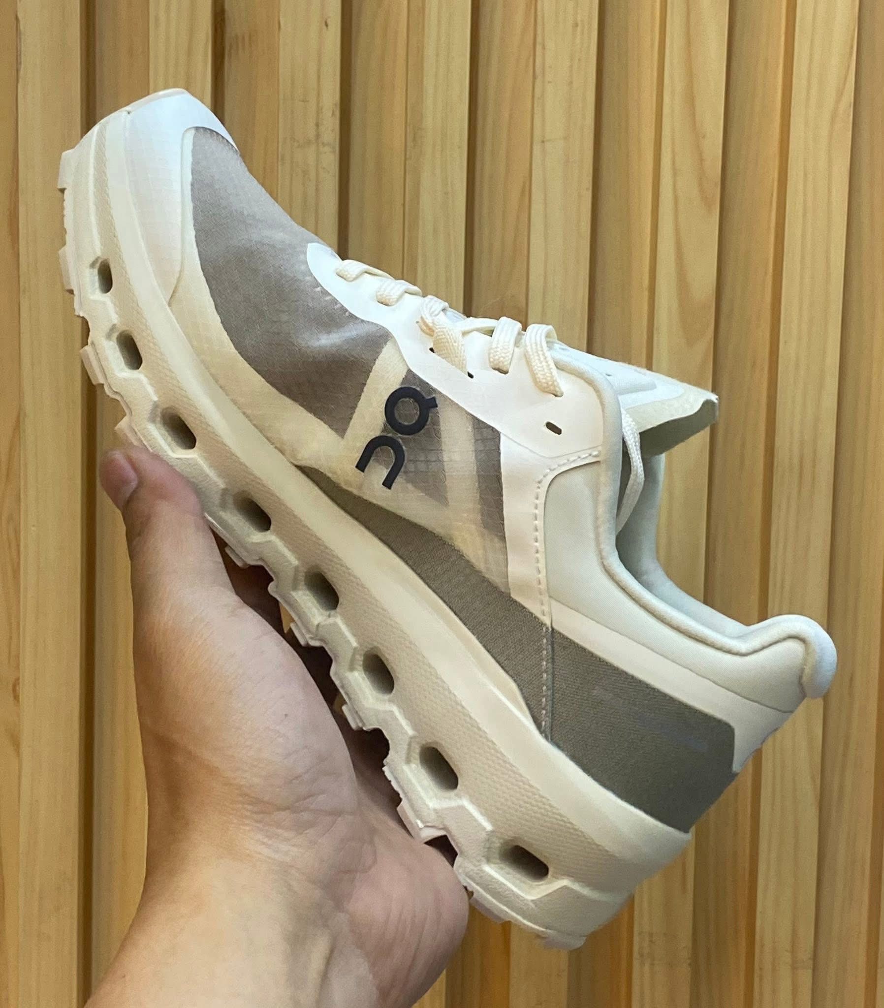 On Cloudvista 2 Cream Desert Sneakers