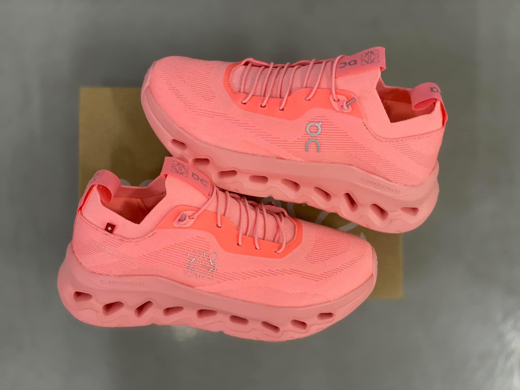 On x Loewe Cloudtilt Wild Rose Sneakers