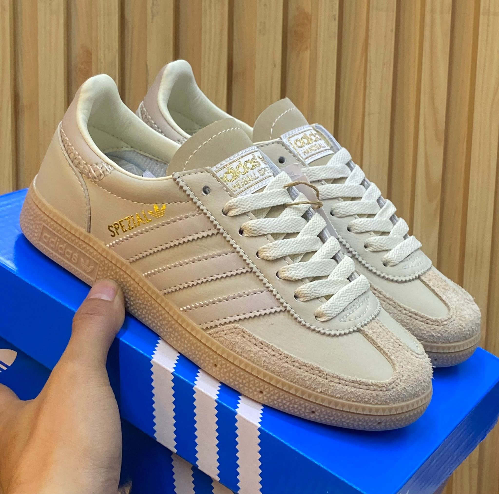 Adidas Spezial Cream Sneakers