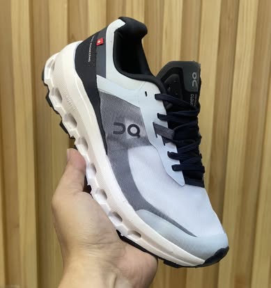 On Cloudvista 2 White Black Sneakers