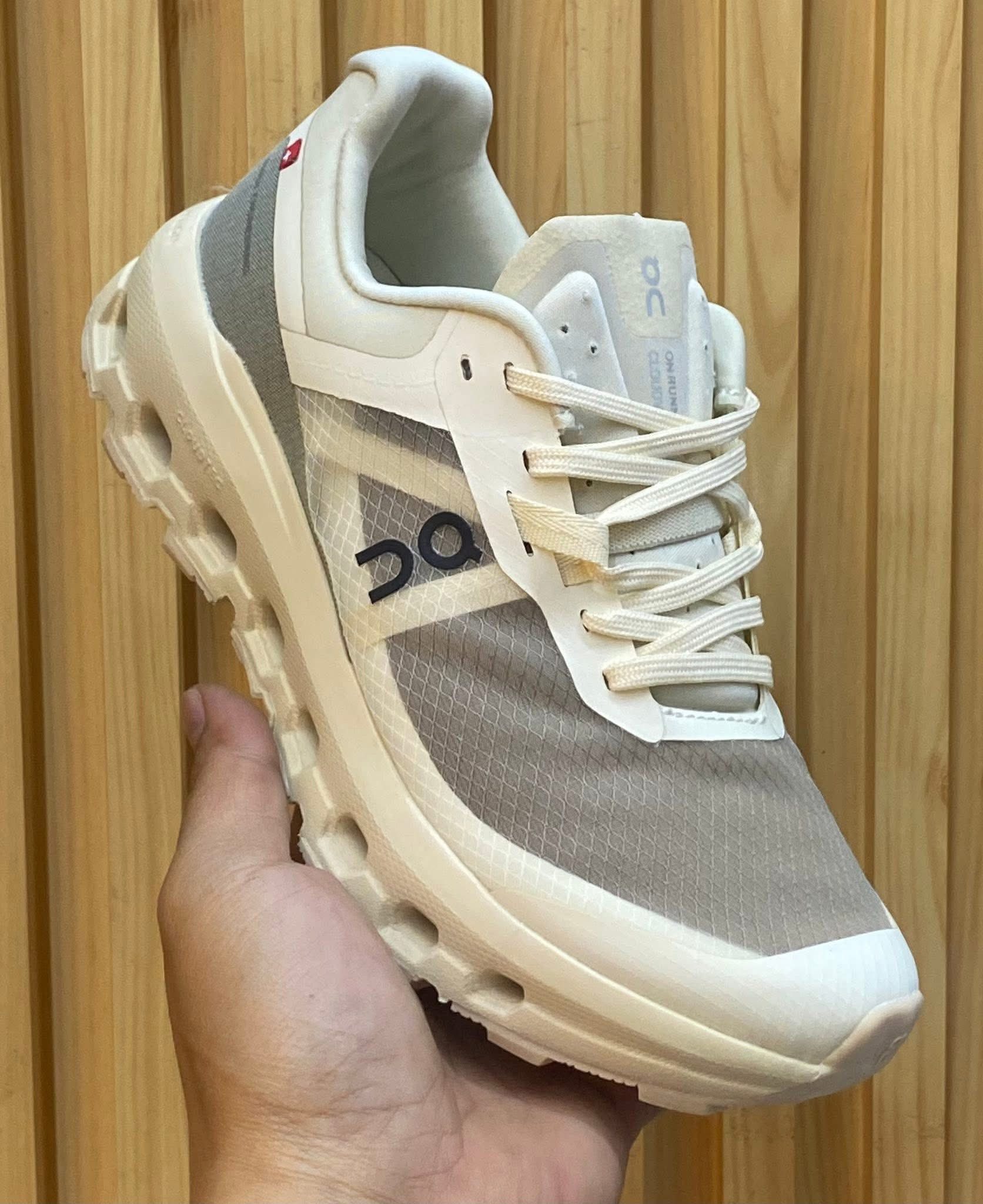 On Cloudvista 2 Cream Desert Sneakers