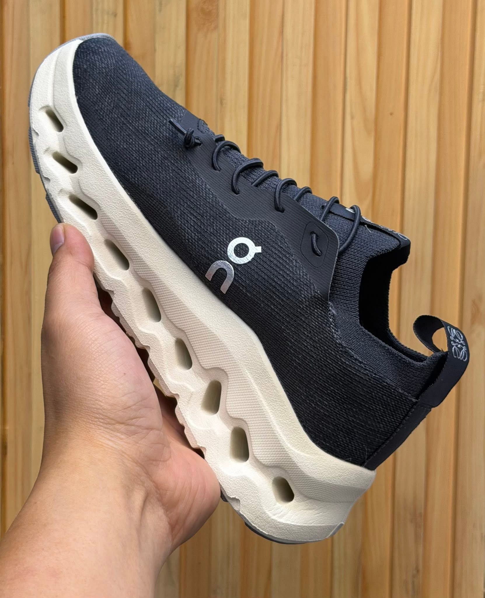 On x Loewe Cloudtilt Denim Black Sneakers