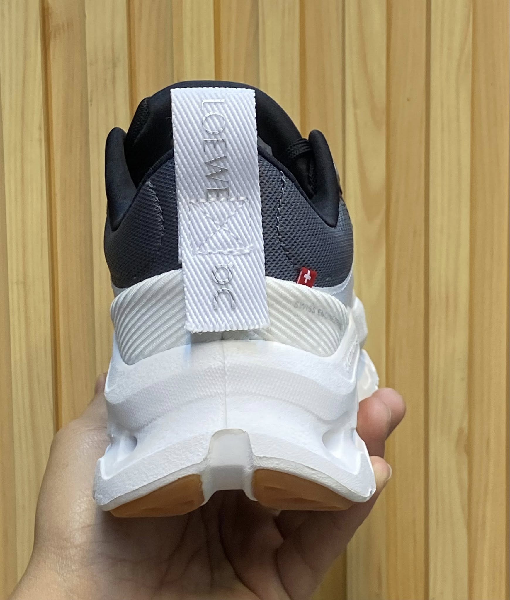 On x Loewe Cloudtilt 2 White gray brown Sneakers