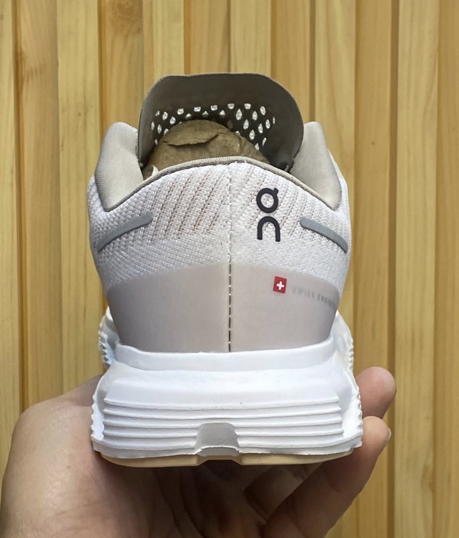 On Cloud 6 white brown Sneakers