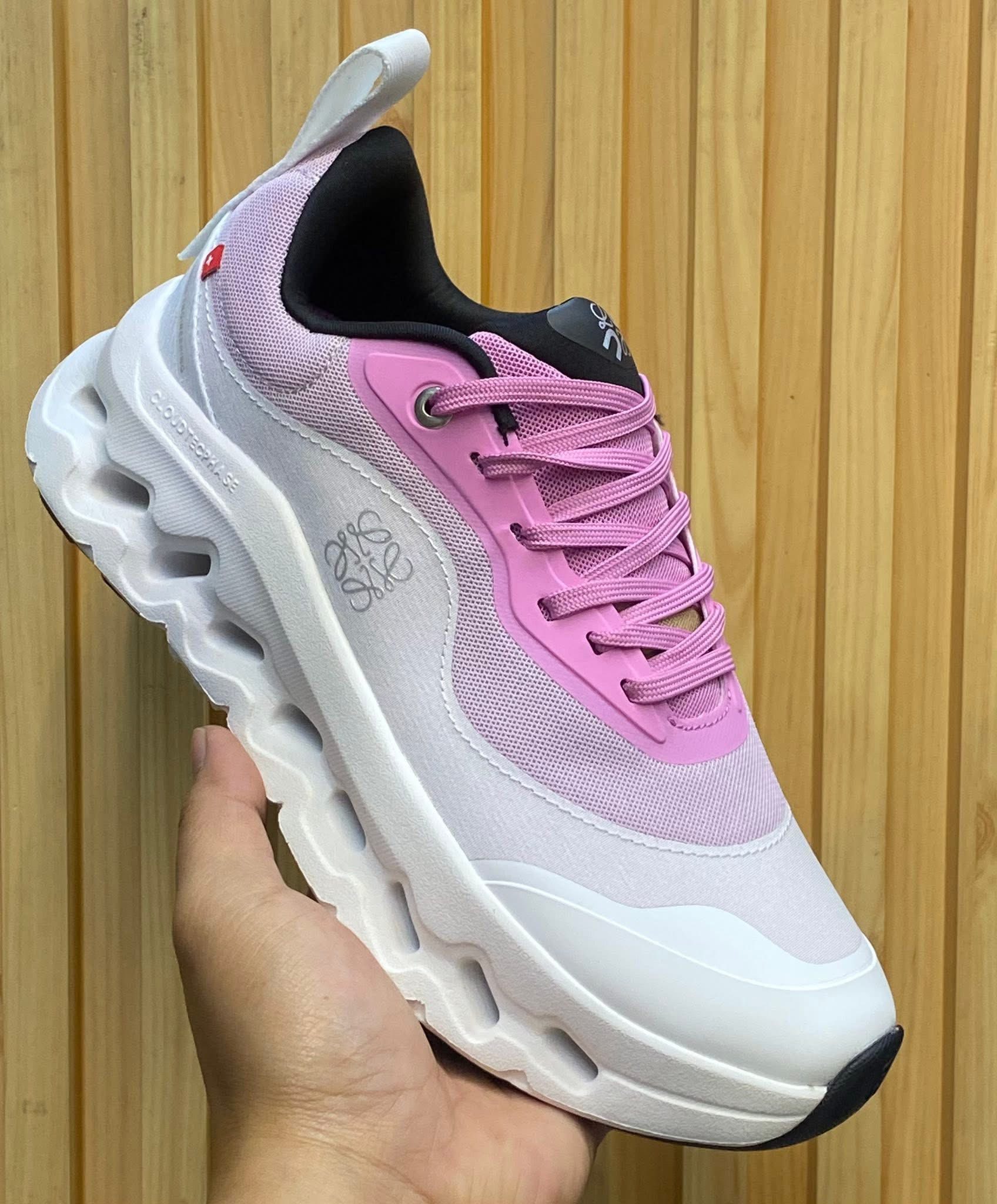 On x Loewe Cloudtilt 2 White Black Sneakers