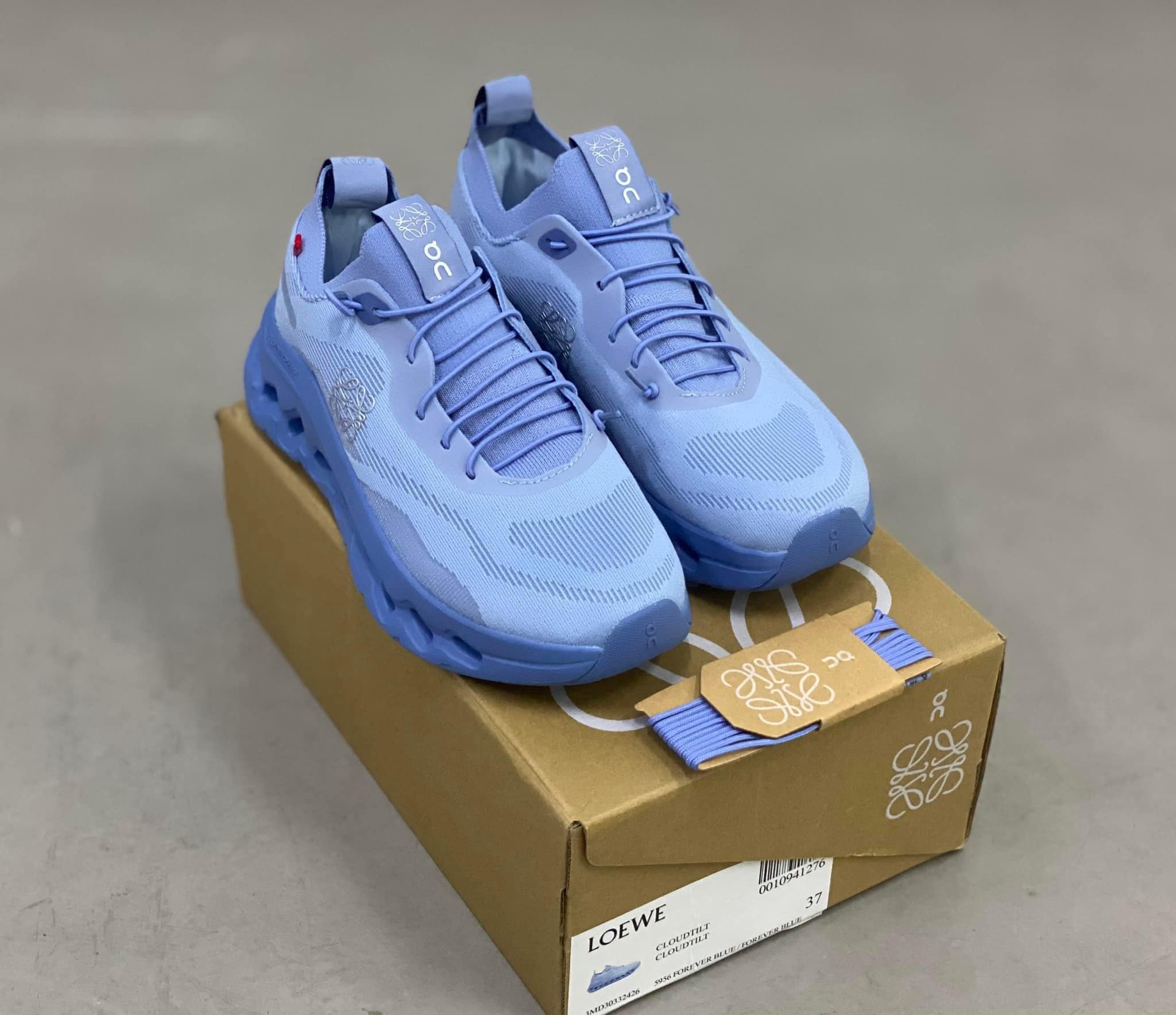 On x Loewe Cloudtilt Electric Blue Sneakers