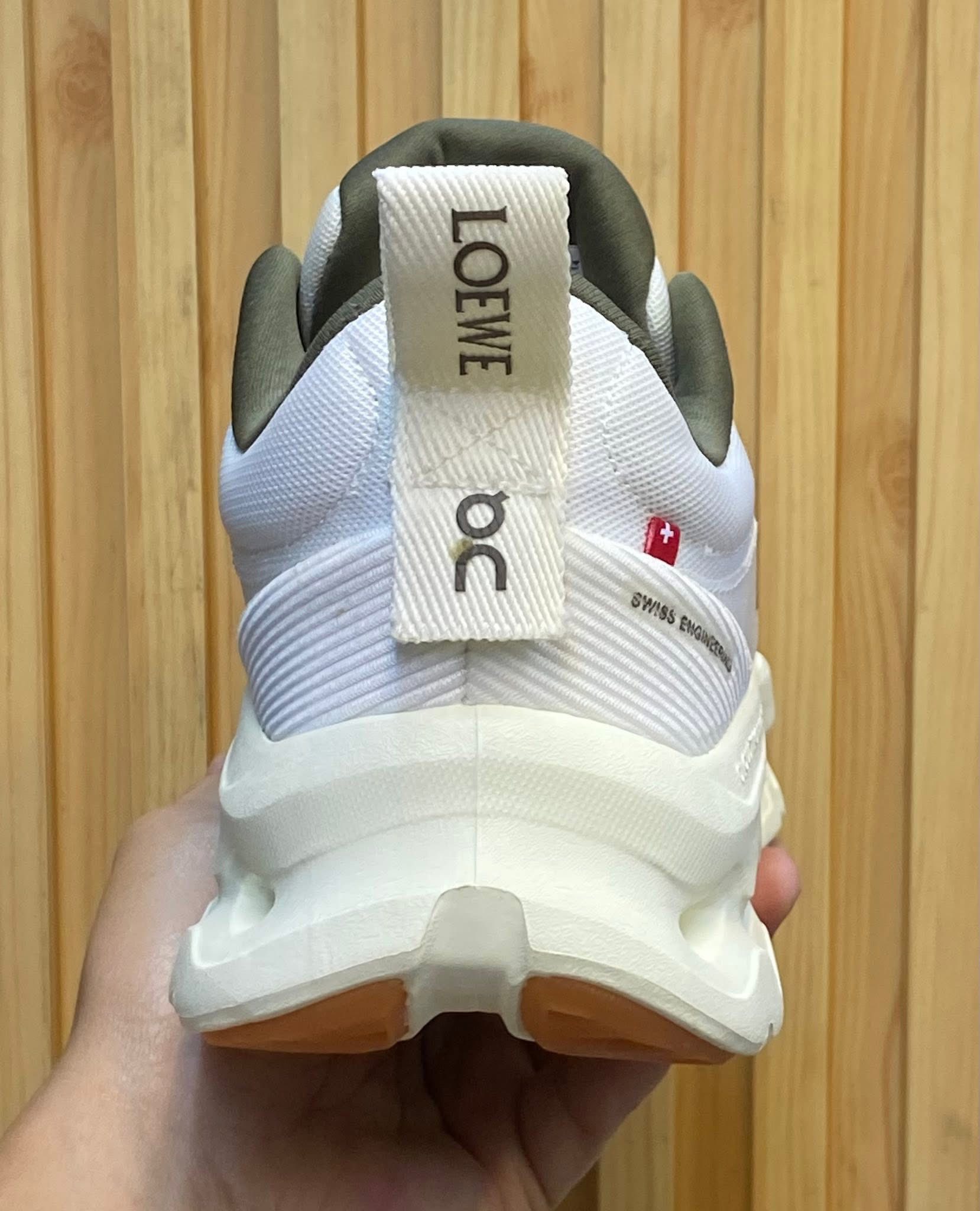 On x Loewe Cloudtilt 2 White green Sneakers