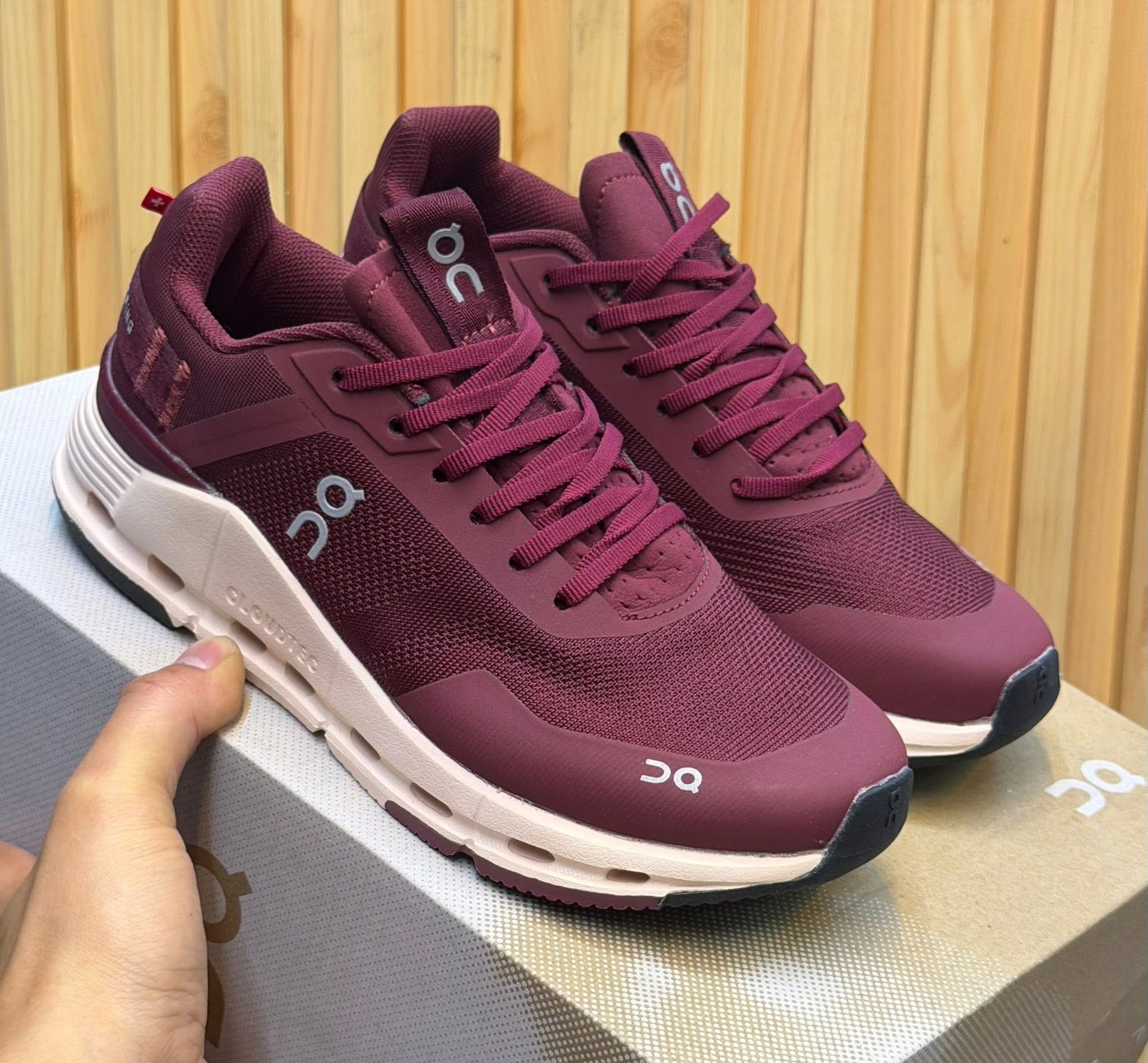 On Cloudnova Form 2 Maroon