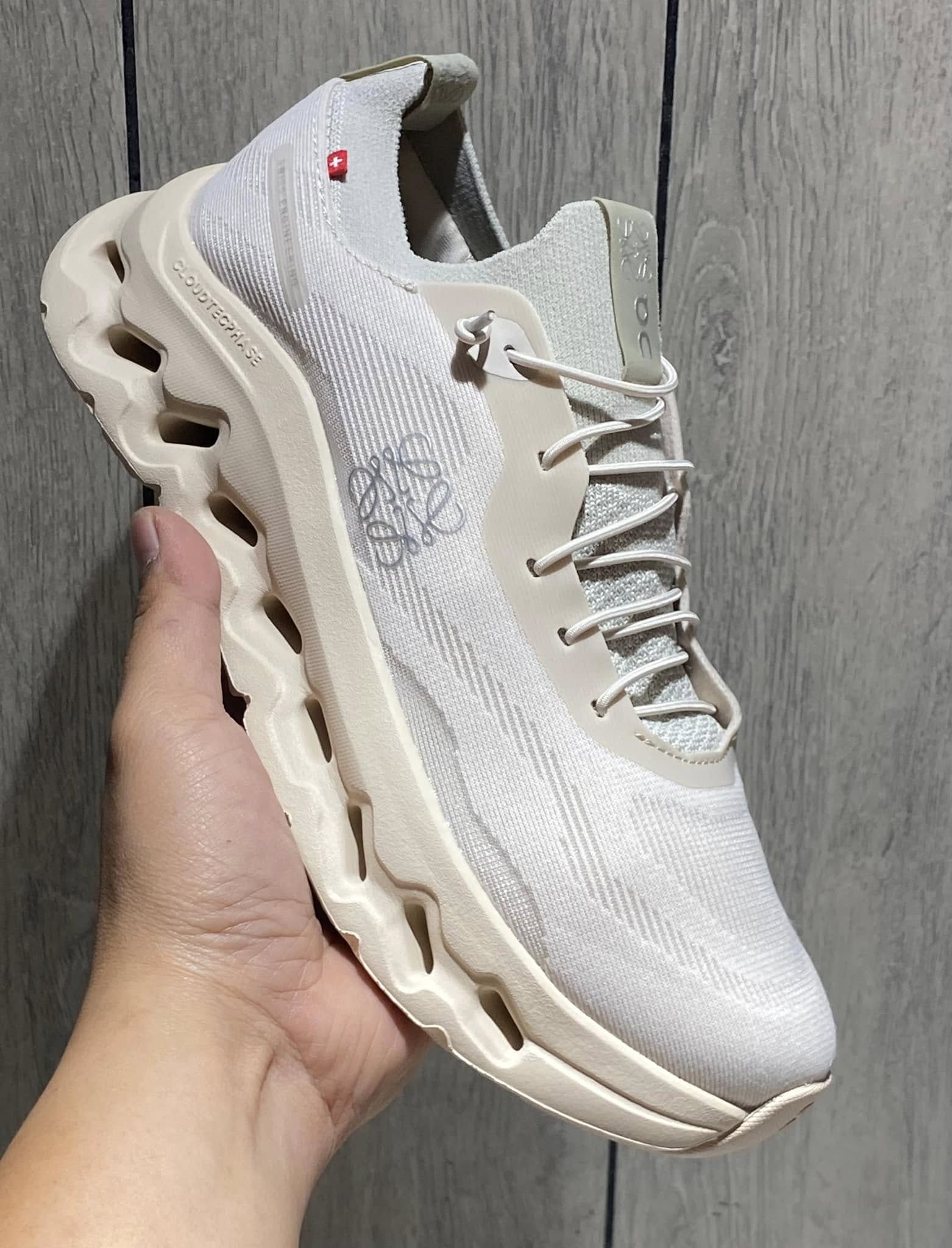 On x Loewe Cloudtilt Sand Sneakers