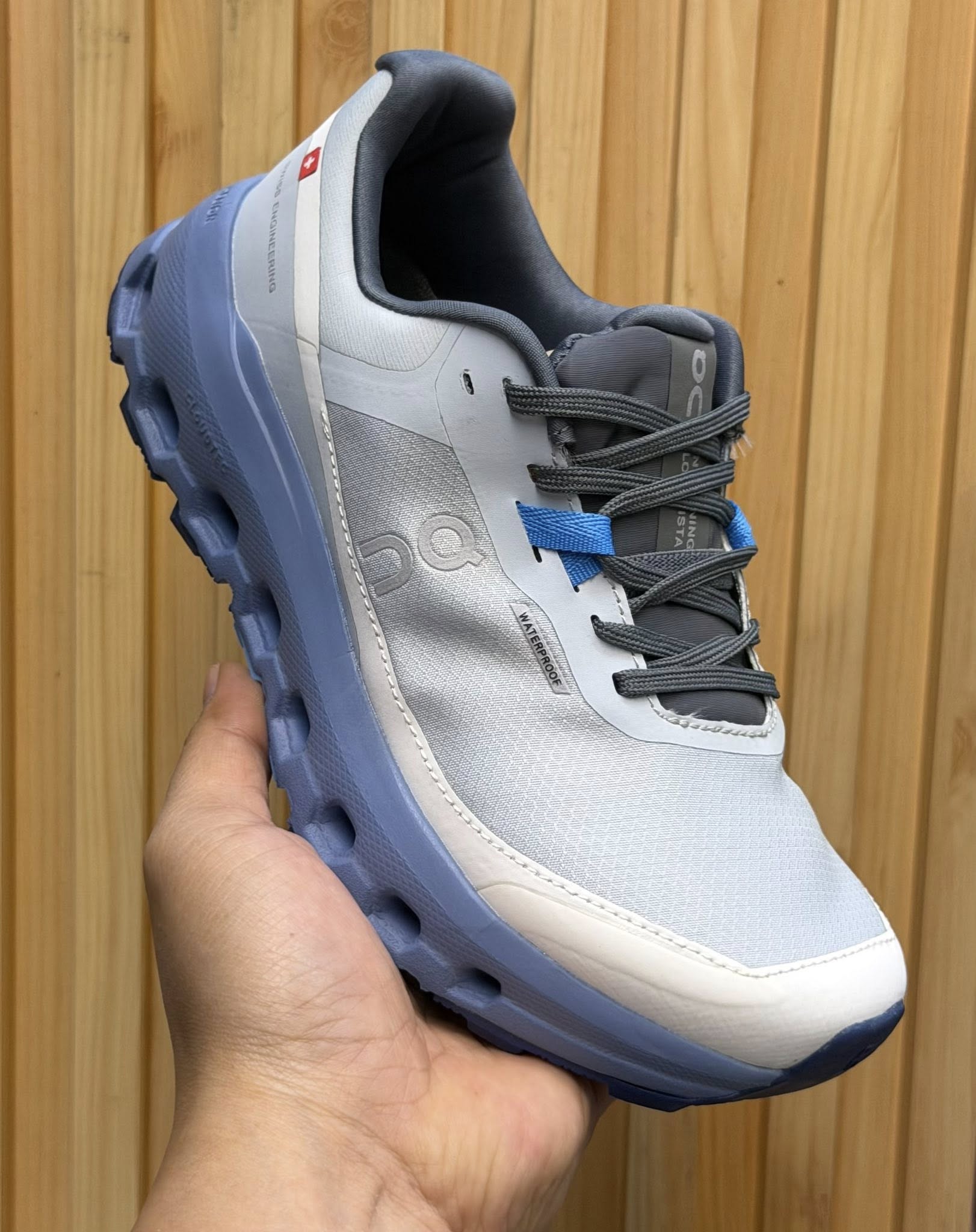 On Cloudvista 2 Waterproof Blue Sneakers