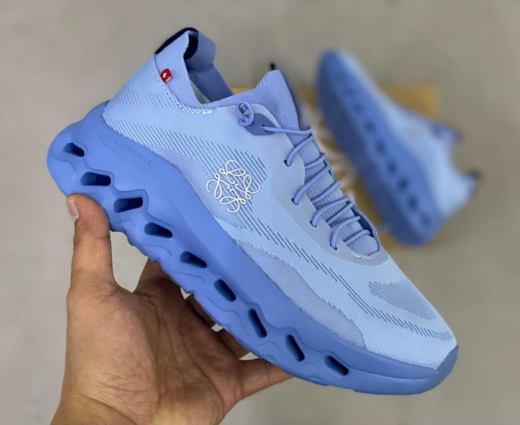 On x Loewe Cloudtilt Electric Blue Sneakers