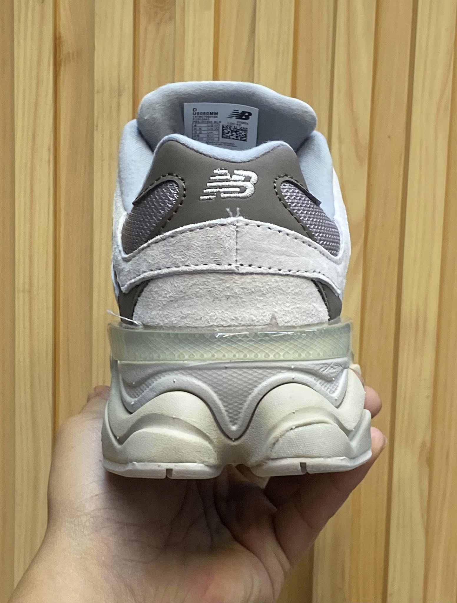 New Balance 9060 light gray Sneakers