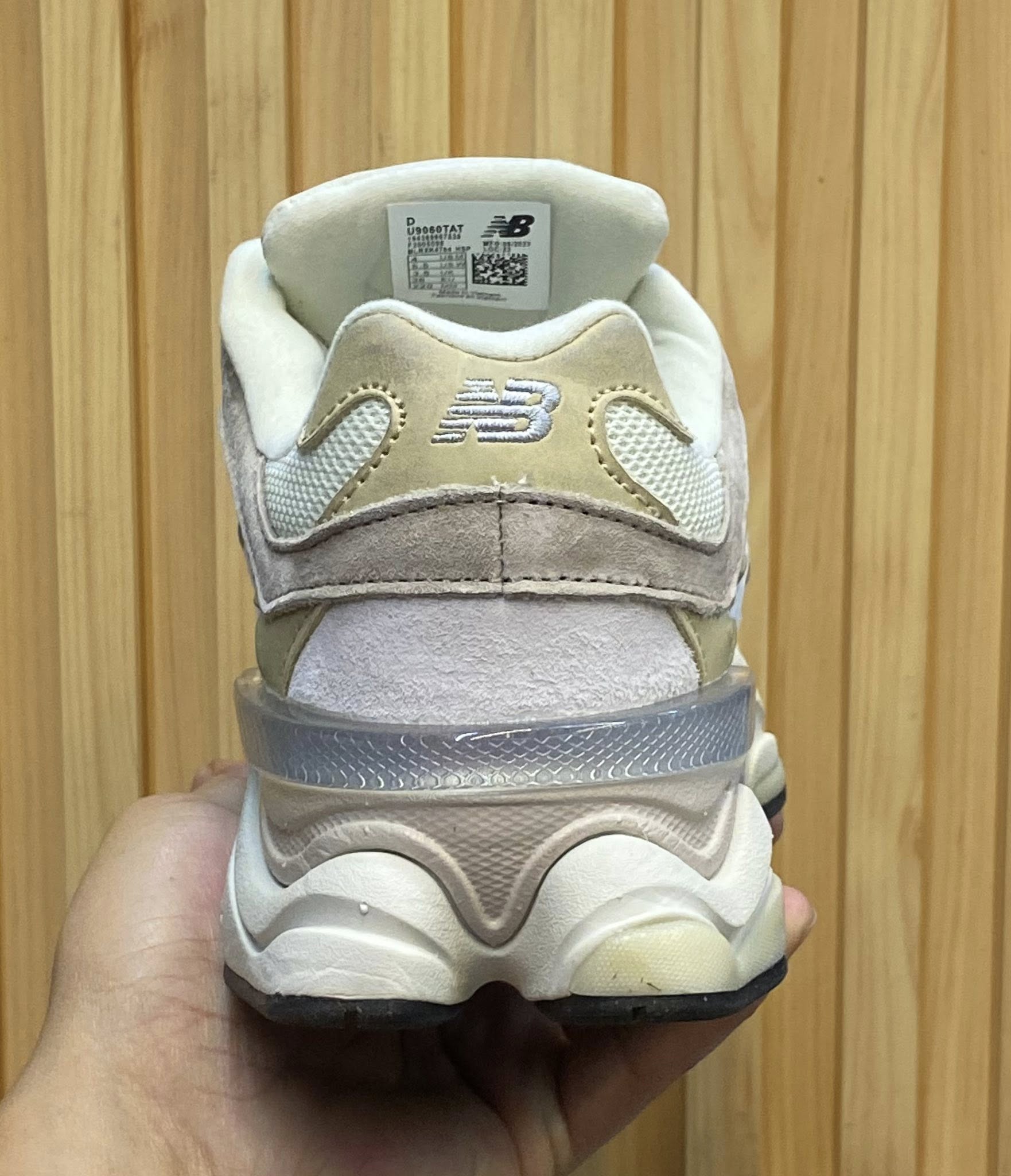 New Balance 9060 white yellow Sneakers