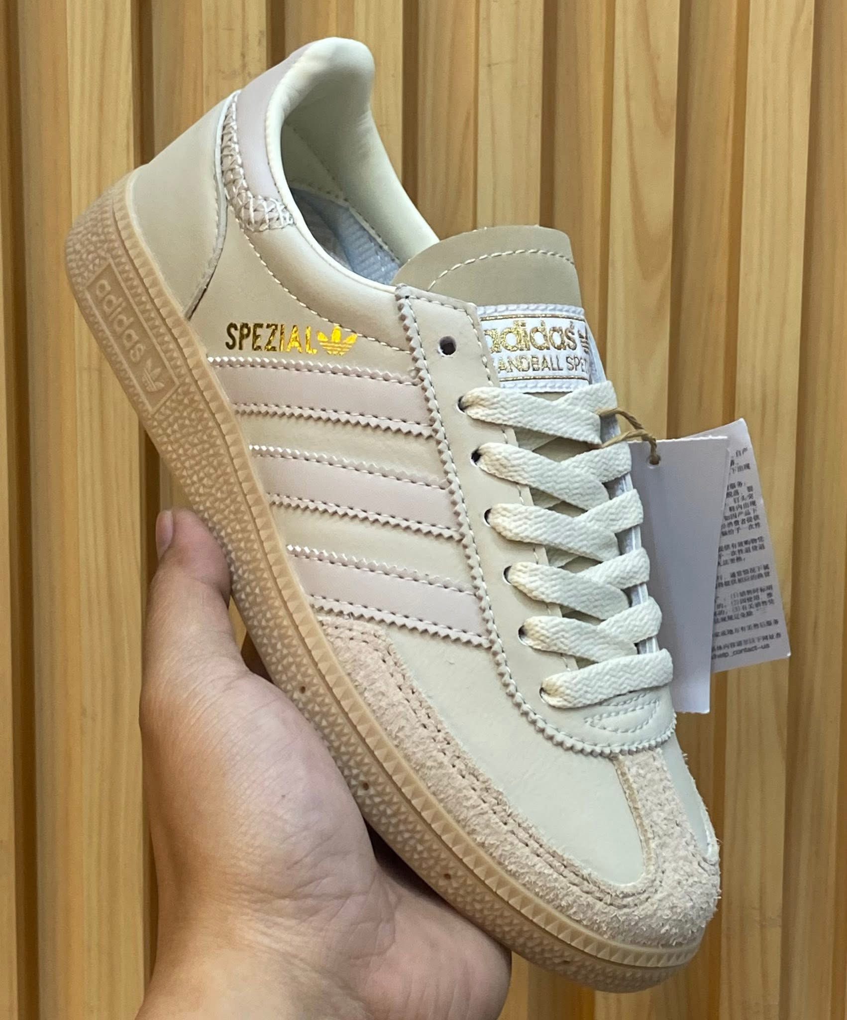 Adidas Spezial Cream Sneakers