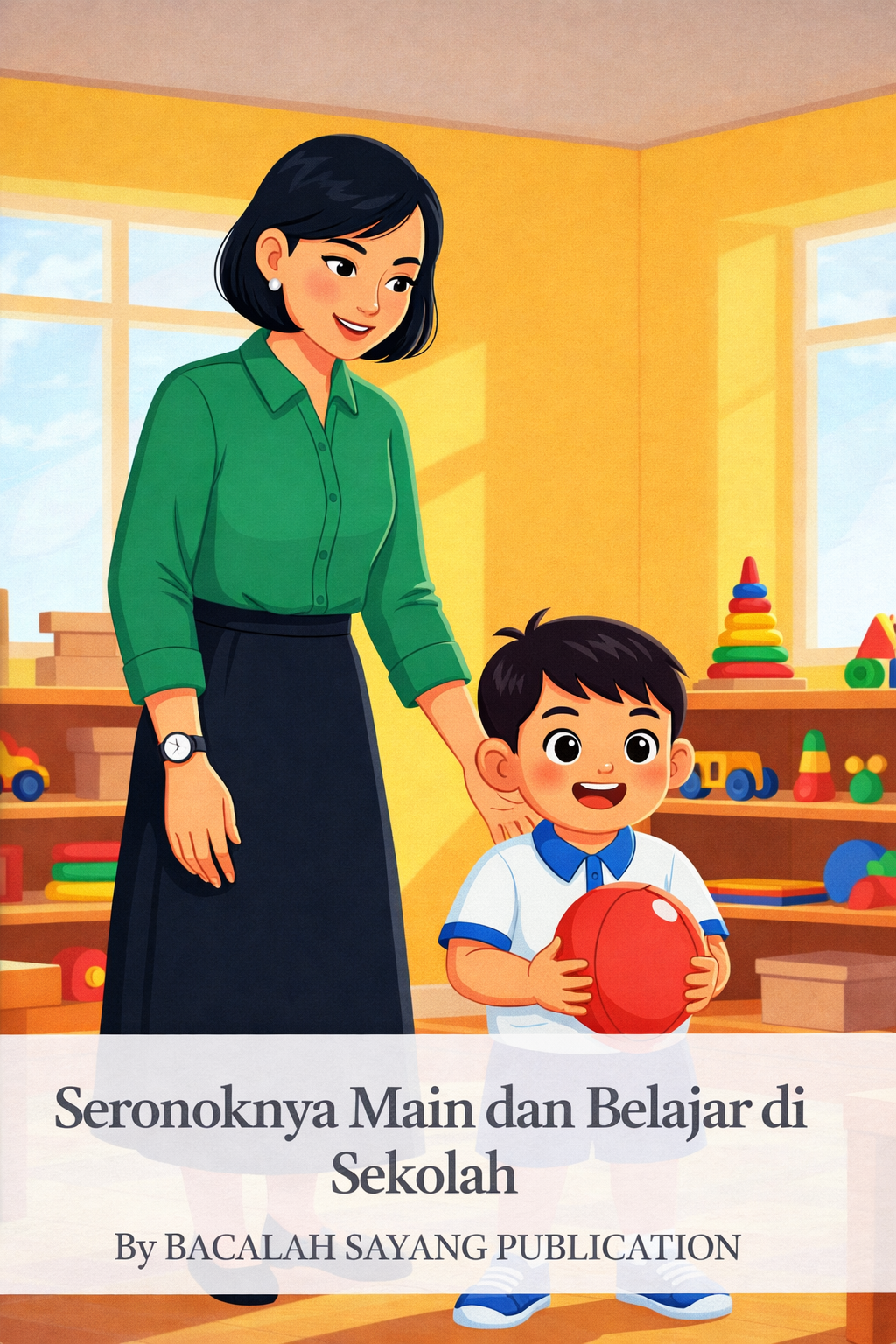 SERONOKNYA MAIN DAN BELAJAR DI SEKOLAH