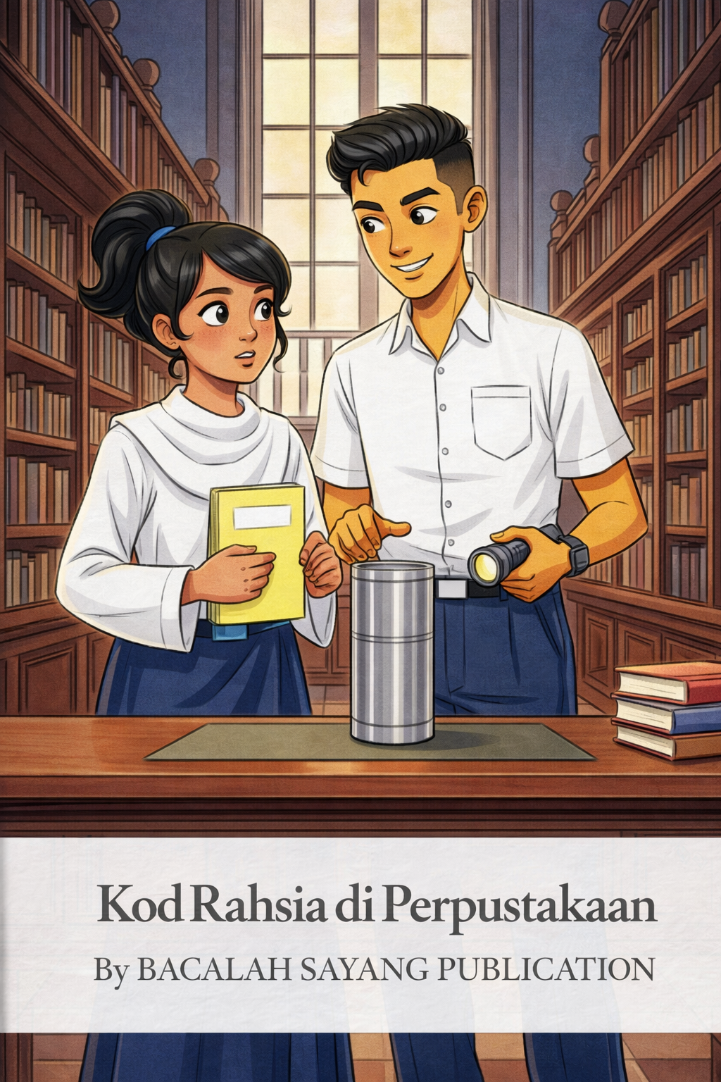 KOD RAHSIA DI PERPUSTAKAAN