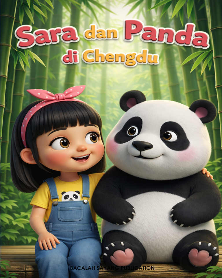 SARA DAN PANDA DI CHENGDU