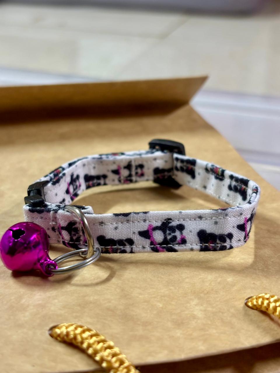 Panda Parade Handmade Cat Collar