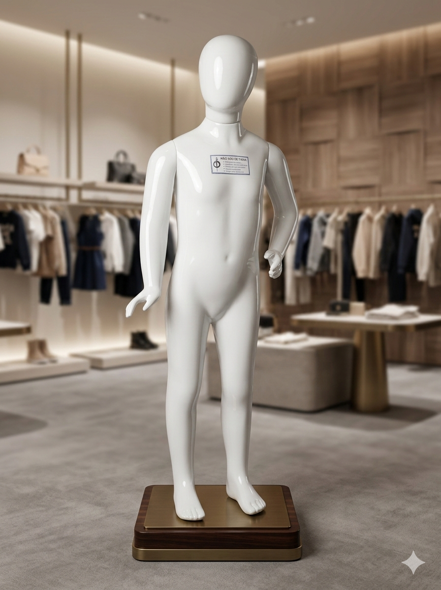 Manequim Infantil Smart Unissex 2 Unidades na caixa!