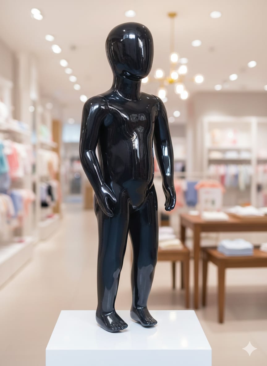 Manequim Smart Bebê Face Ovo Unissex Brilho