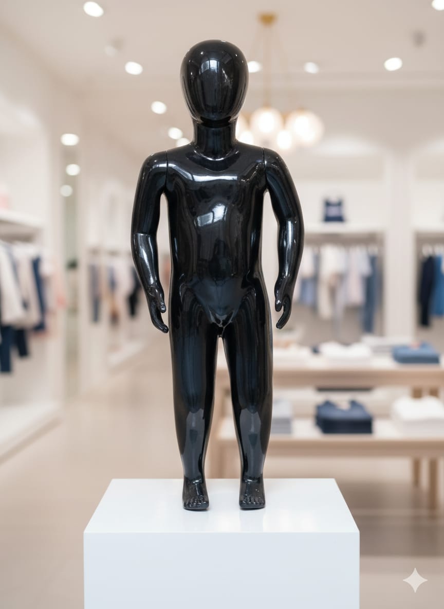 Manequim Smart Bebê Face Ovo Unissex Brilho