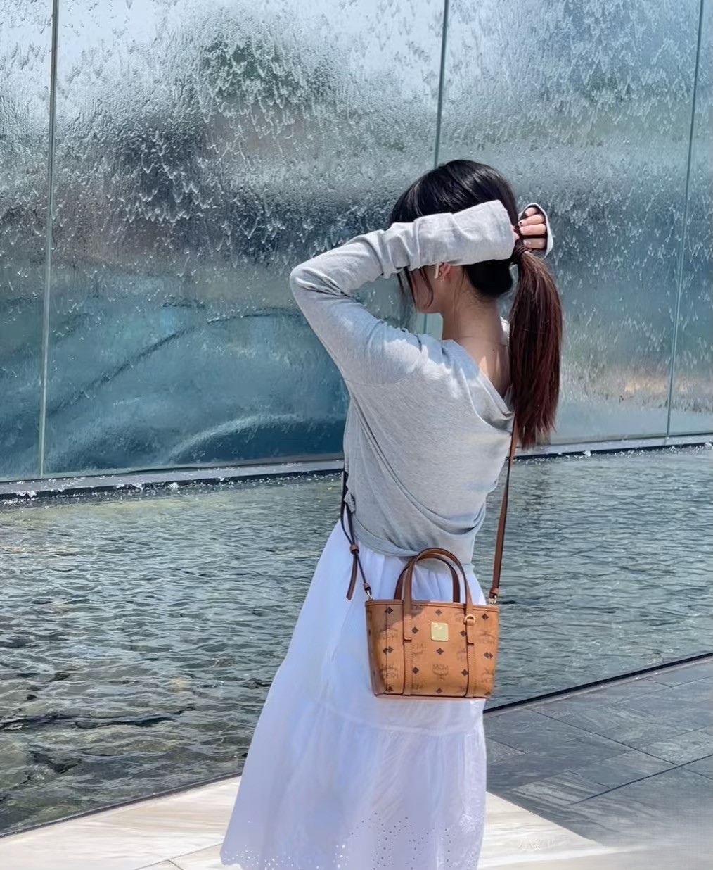 MCM Mini Bag Brown [504515]