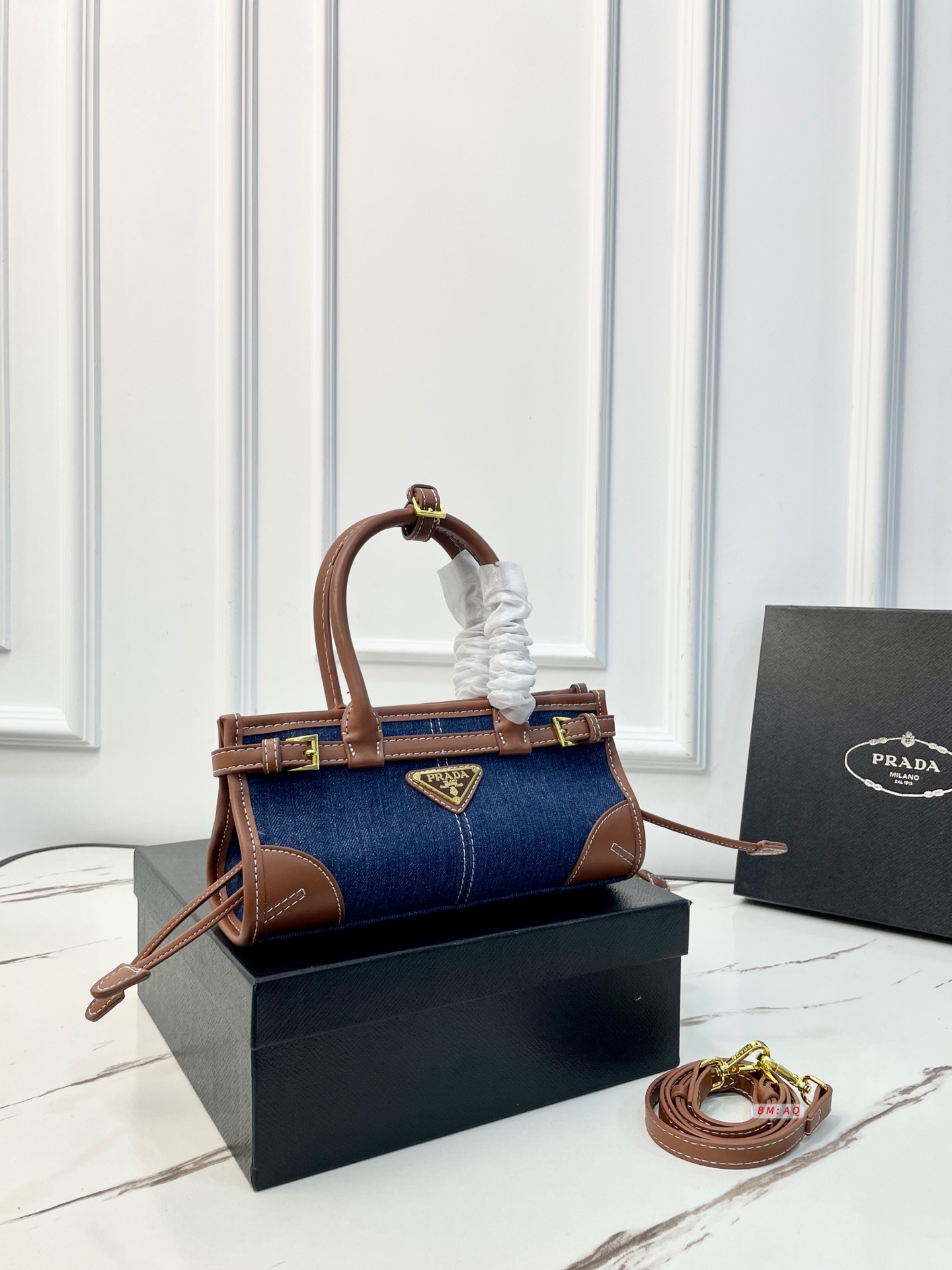 Prada Bonnie Blue & Brown [505100]